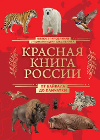 Красная книга России. От Байкала до Камчатки. Иллюстрированная энциклопедия школьника
